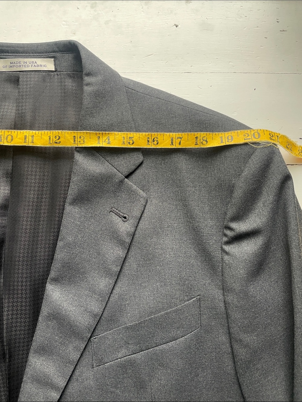 Joseph Abboud Freedom Grey 2-Piece Suit - Picture 8 of 11